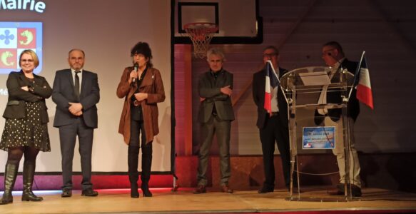 La doyenne présente aux vœux de Saint-Médard