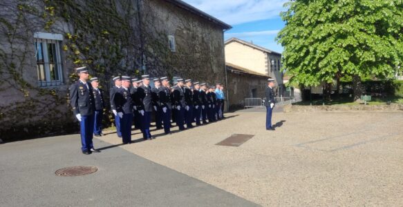 L’inspection annuelle de la gendarmerie a eu lieu à Saint-Médard
