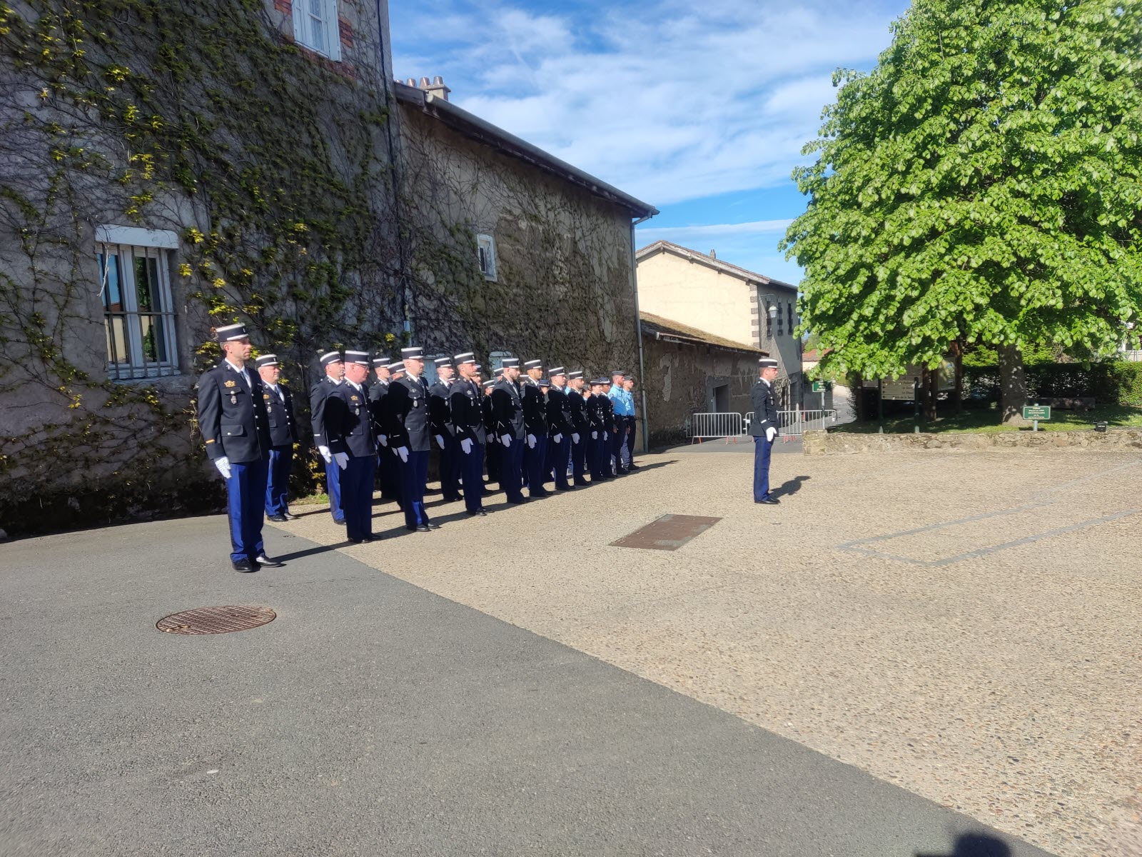 L’inspection annuelle de la gendarmerie a eu lieu à Saint-Médard