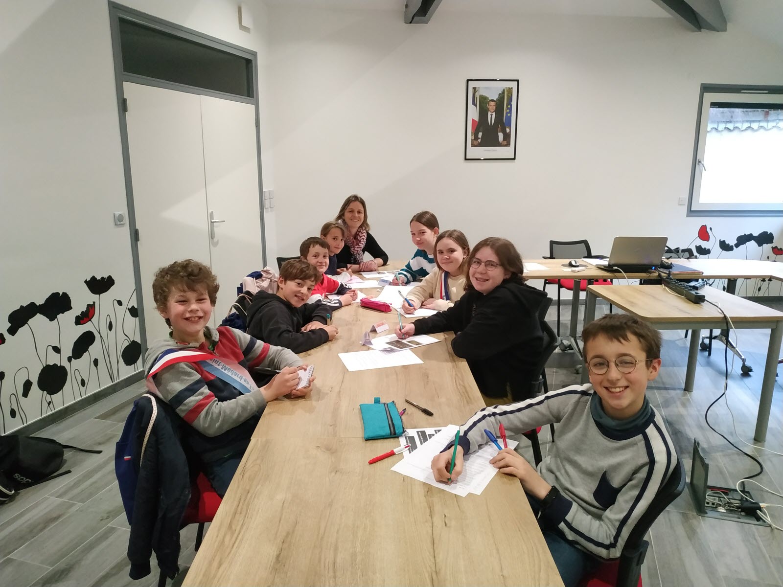 Un sentier des citations en cours d’élaboration