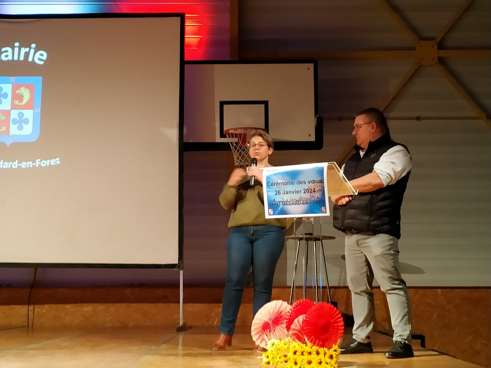 « Ouvrons grande cette cérémonie des vœux du Maire »