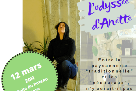 Conférence le 12 mars à Saint Denis Sur Coise l’Odyssée d’Anette