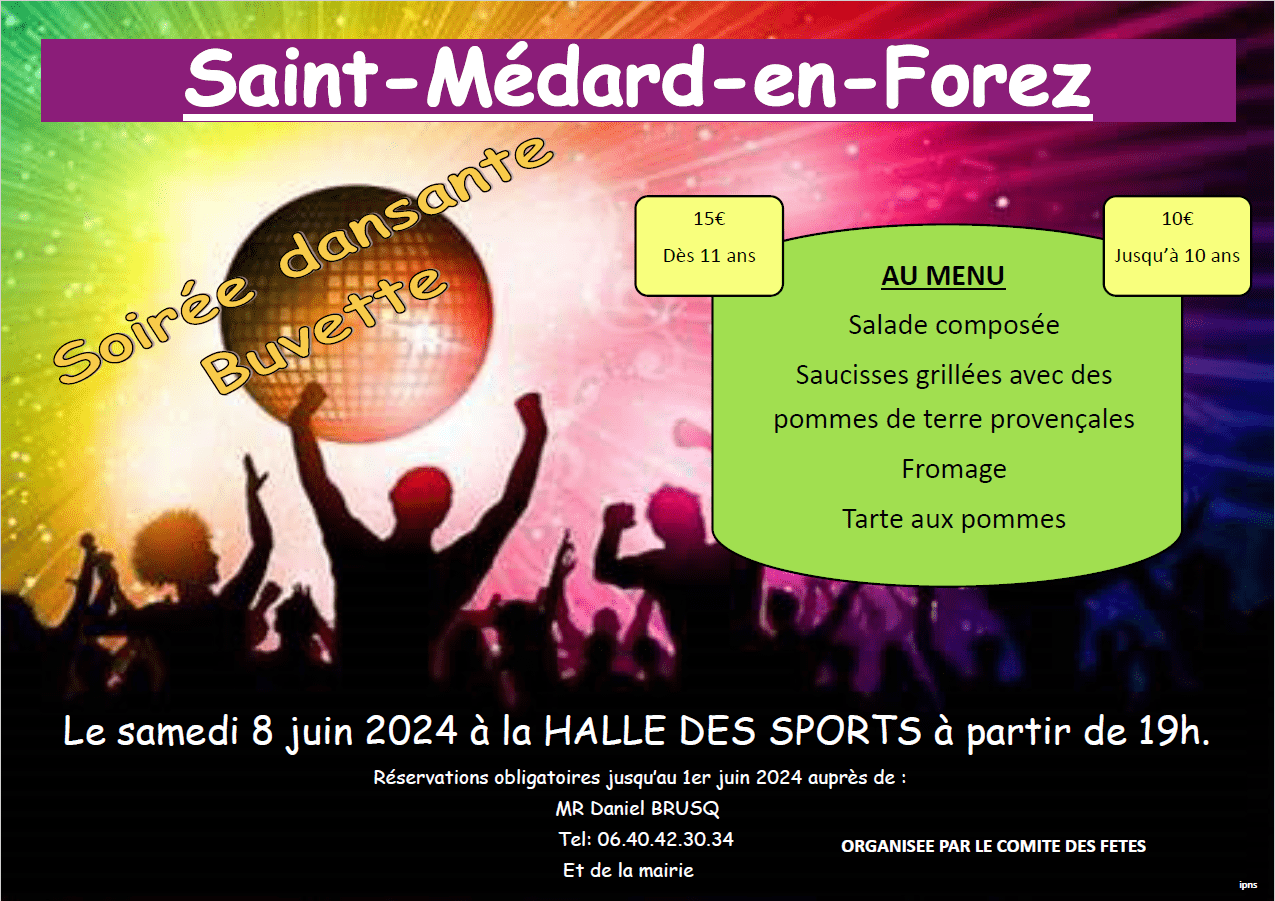 Soirée dansante avec buvette