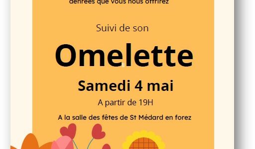 Les St Fêtards 1er MAI – Omelette 2024