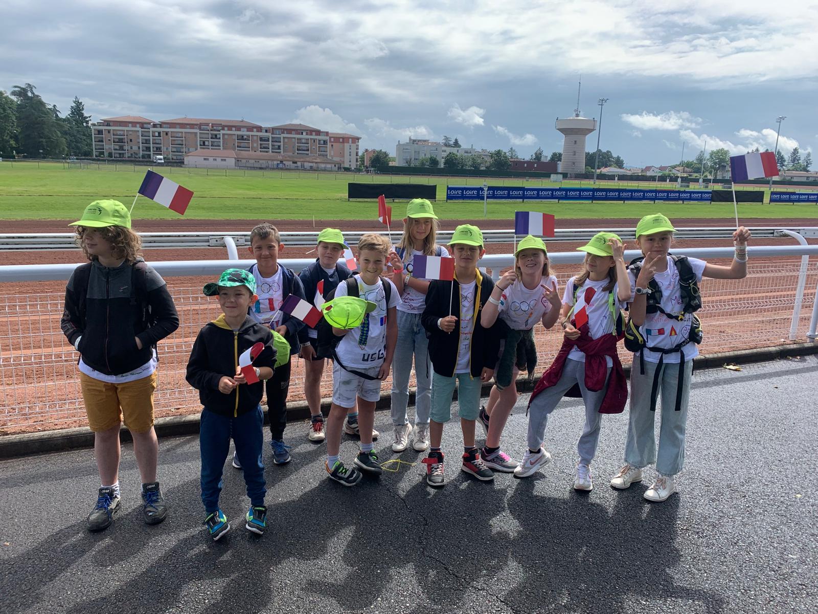 Flamme olympique, une journée spéciale pour les enfants du CME