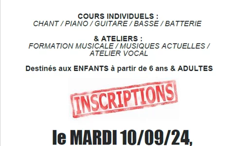 EMUSMA : Assemblée générale et inscriptions