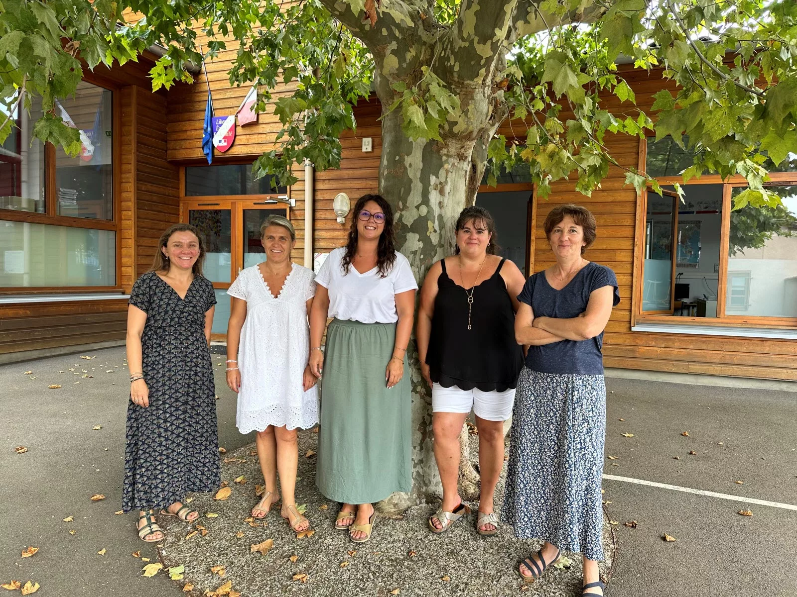 55 élèves ont fait leur rentrée et une nouvelle enseignante, Marie-Caroline Bordet