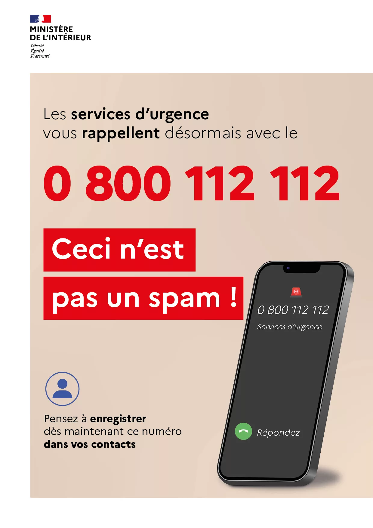 0800 112 112 : Ceci n&rsquo;est pas un SPAM