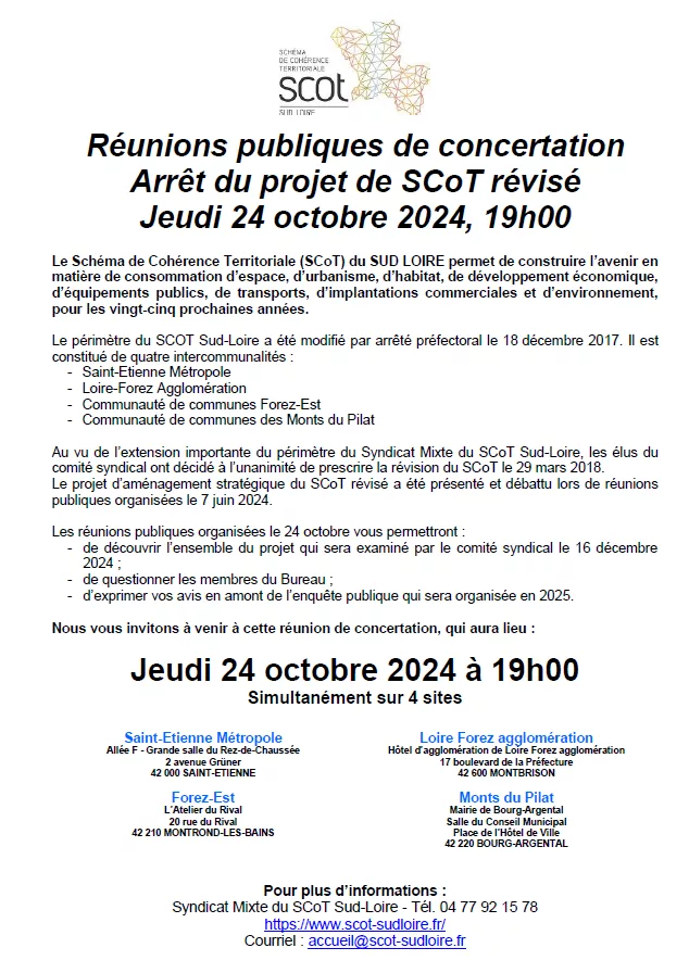 SCoT Reunion Publique