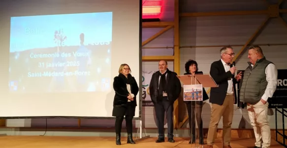 Un voyage dans le temps pour les vœux du Maire