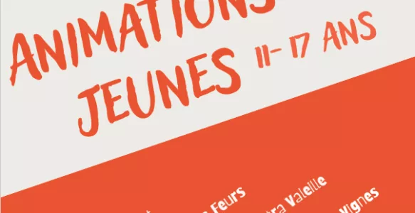MJC FEURS : Vacances avril pour les 11-17 ans