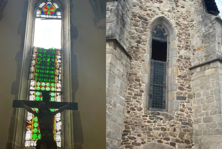 Restauration de l’Église : Engagement de la municipalité pour la préservation du patrimoine 1 Vitrail église