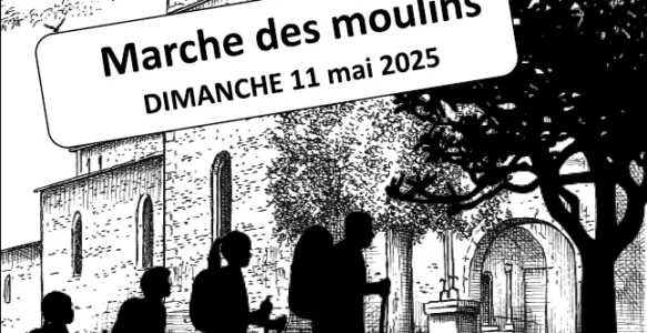 Marche des Moulins : 4 parcours 7km, 12km, 18km, 24km