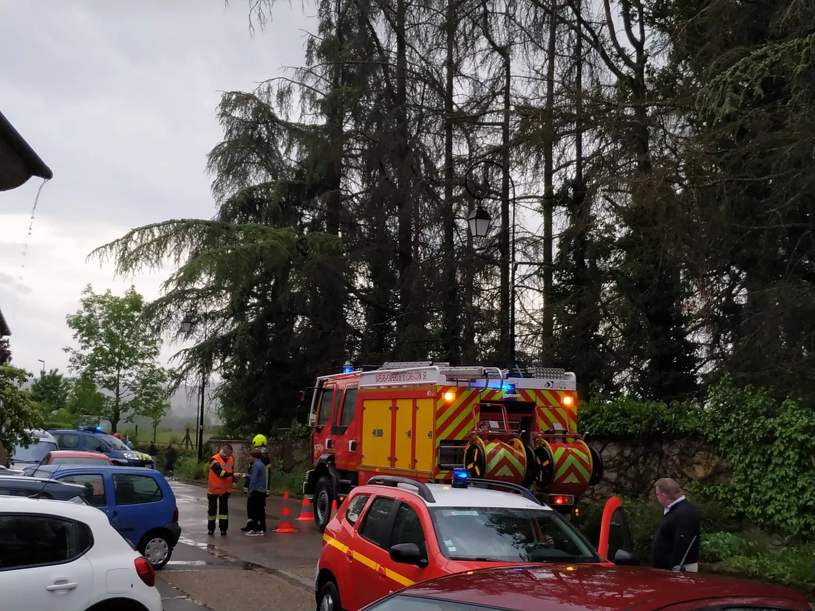 Après l’orage, la sérénité revient pour les habitants de l’immeuble évacué