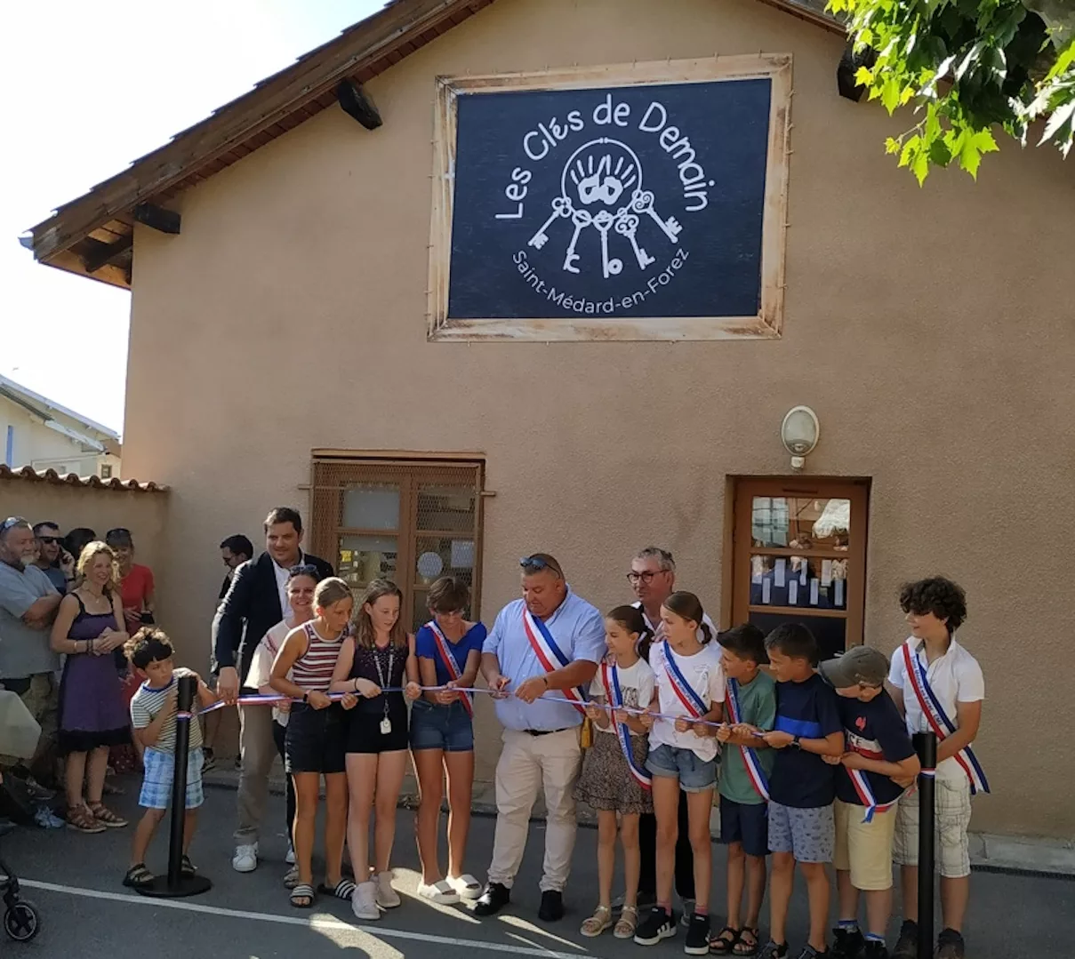 « Aux clés de demain », inauguration éblouissante à l’école