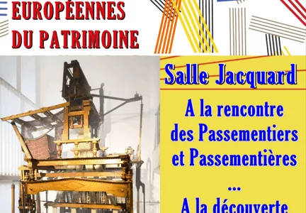 Démonstrations métier à tisser – AVEIZIEUX