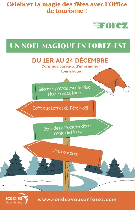 Vivez un Noël magique en Forez-Est !