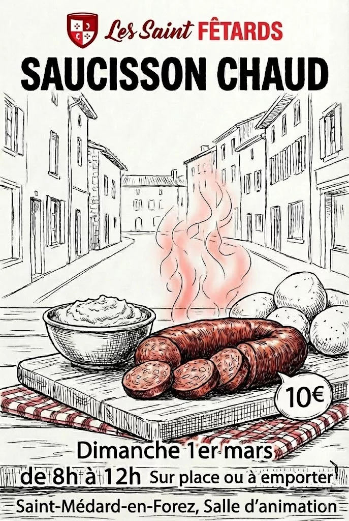Saucisson chaud organisé par Les Saint FETARDS