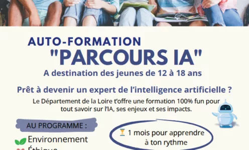 Numérique – autoformation pour les jeunes 12-18 ans