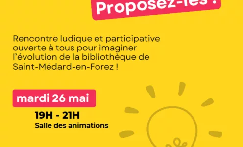 Aidez-nous à imaginer votre future bibliothèque !