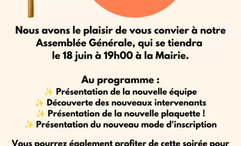 Invitation AG 2026 : MJC