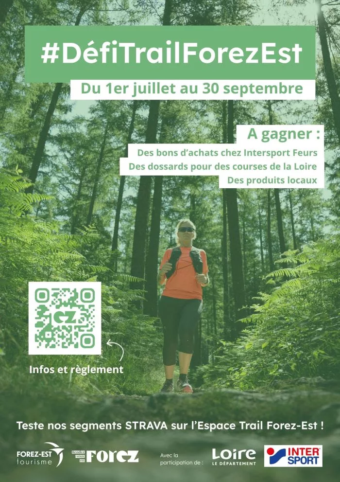 Défi Trail Forez-Est du 1er juillet au 30 septembre