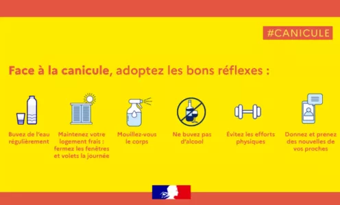 Vigilance jaune canicule 2026
