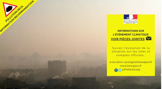 ALERTE POLLUTION ATMOSPHERIQUE