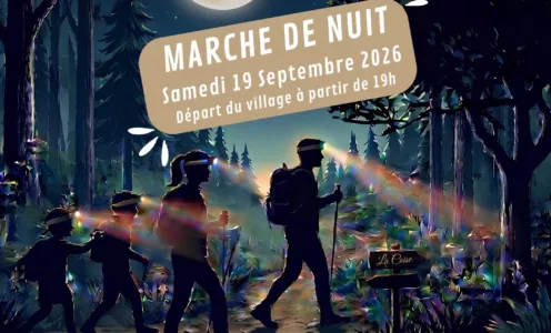 MARCHE DE NUIT Samedi 19 septembre 2026