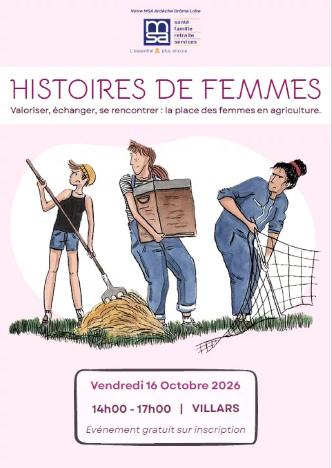 Invitation à « Histoires de Femmes » le 16 octobre 2026 à Villars 1 20261016-MSA-Histoires-Femmes