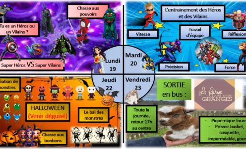 Inscriptions octobre 2026 – Centre de loisirs de Chevrières