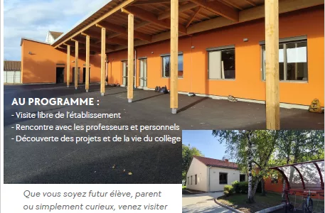Portes ouvertes collège Jacques Brel : samedi 7 novembre 2026