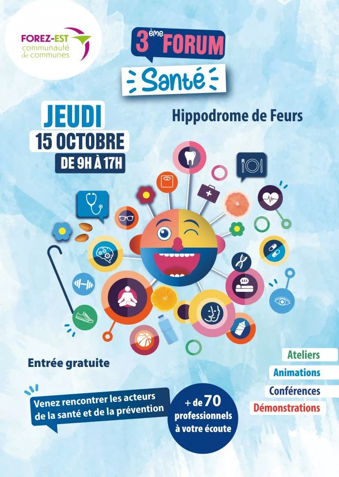 Forum de la santé : jeudi 15 octobre 2026