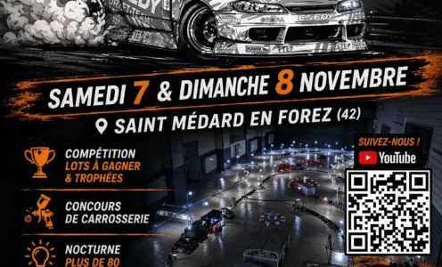 RC DRIFT FOREZIEN : 7 et 8 NOVEMBRE 2026
